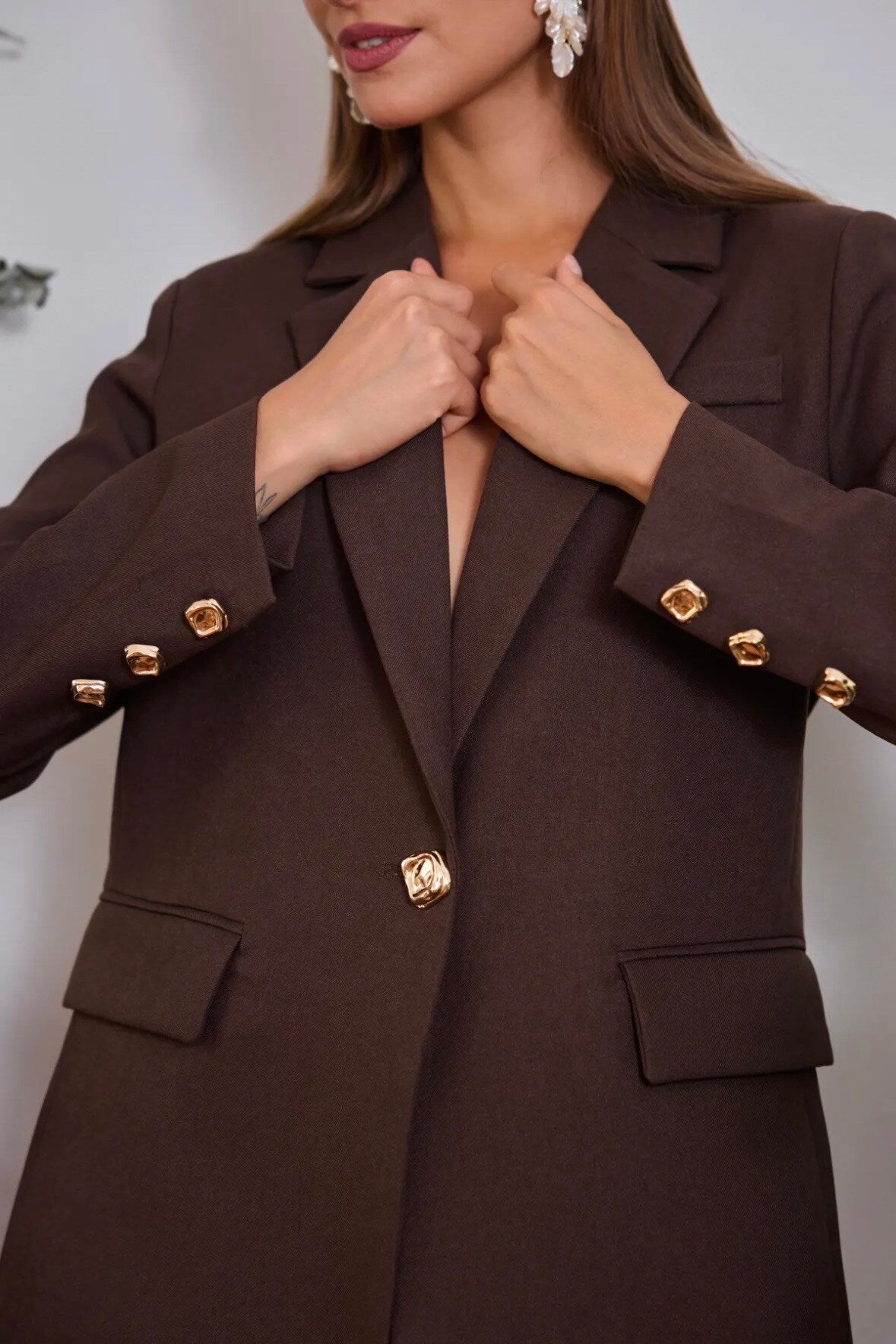 BLAZER ČOKOLADA