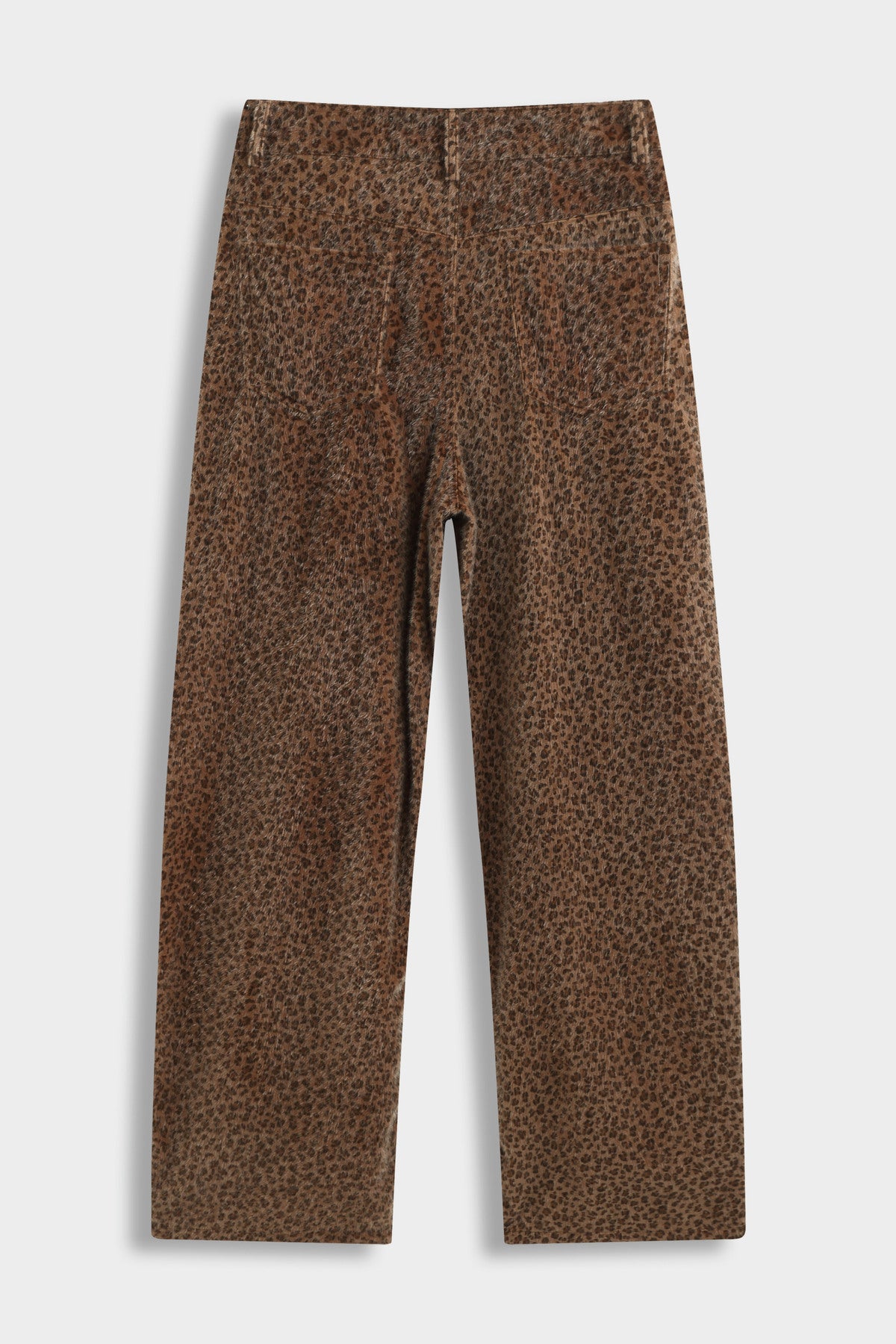 Hlače s leopard uzorkom – Smeđa, prikaz 2