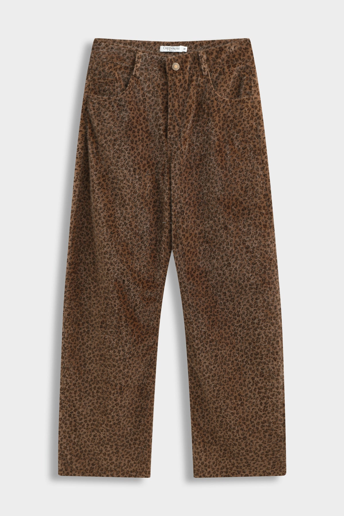 Hlače s leopard uzorkom – Smeđa, prikaz 3