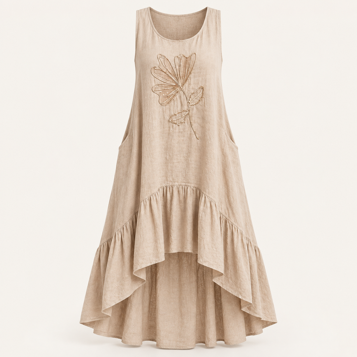botun-boho-duga-lanena-haljina-7543 – nova fotografija 3
