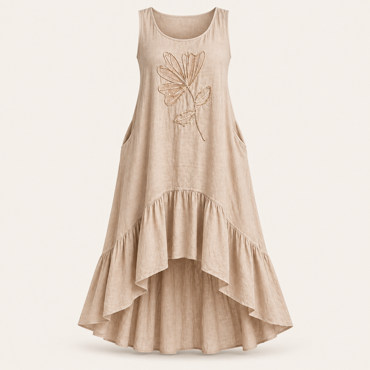 botun-boho-duga-lanena-haljina-7543 – nova fotografija 4