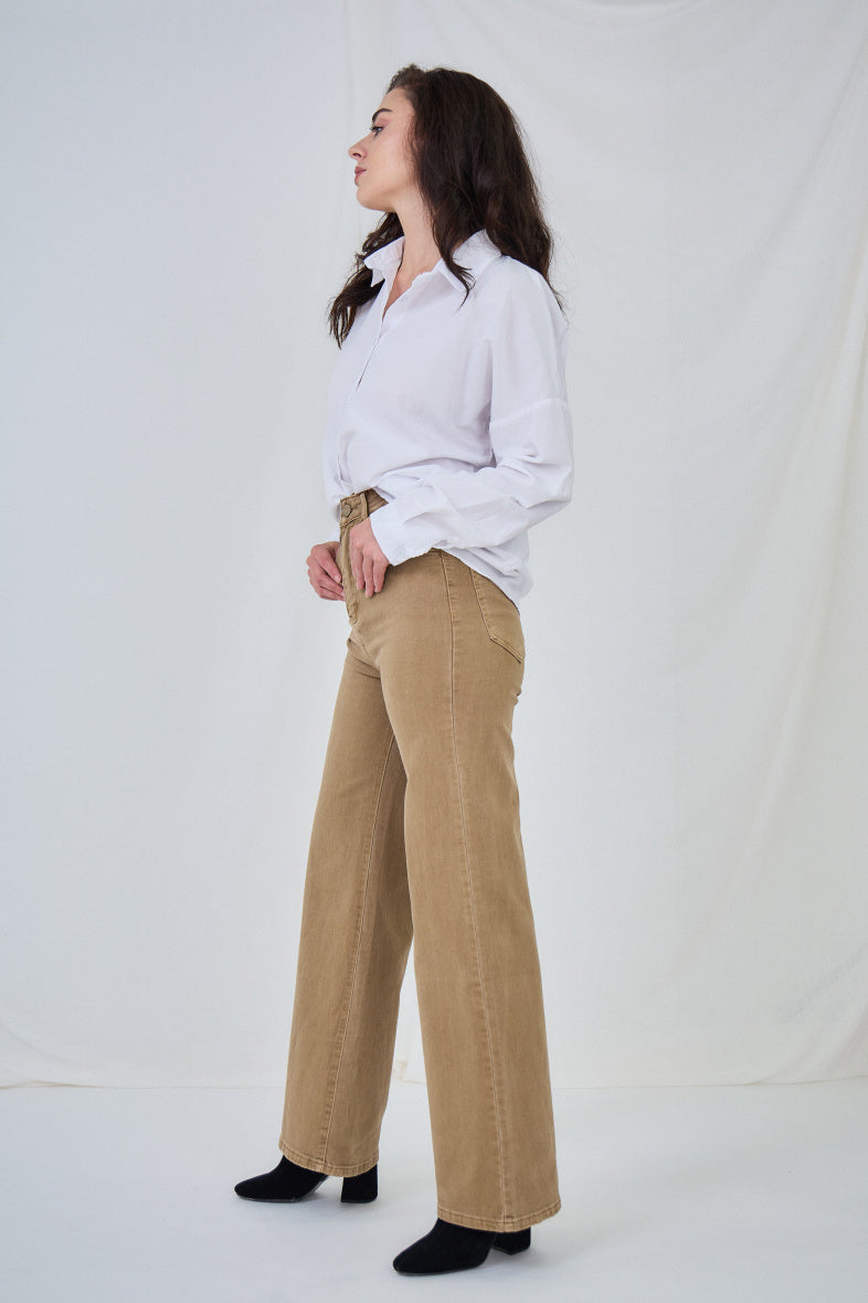 Traperice Natalia Caramel – Bež, prikaz 2