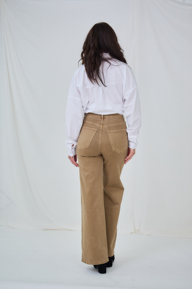 Traperice Natalia Caramel – Bež, prikaz 3