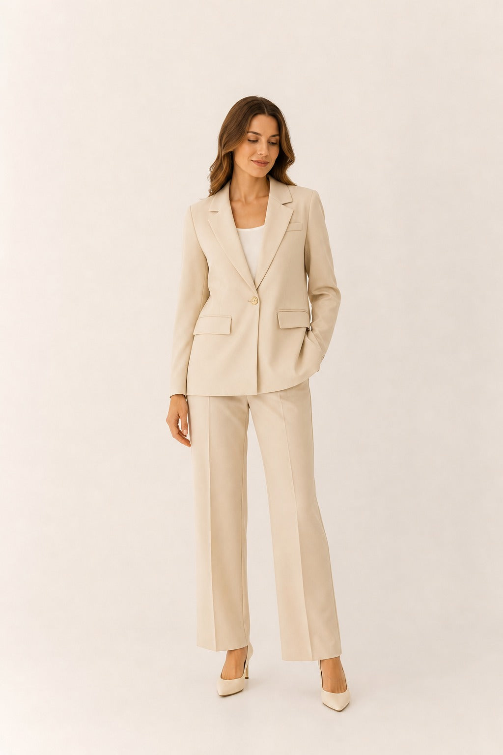 Bež blazer – blazer bež