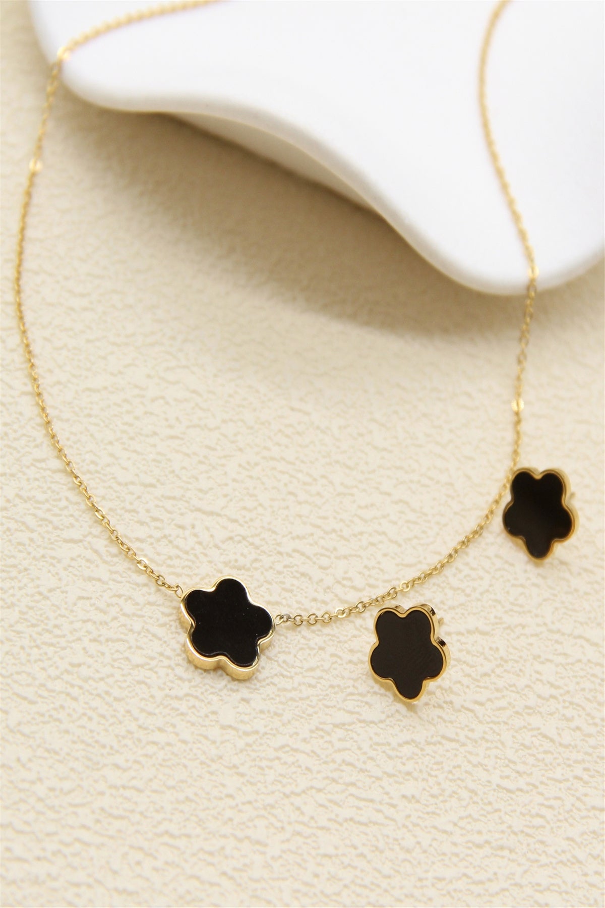 Clover set – ogrlica i naušnice